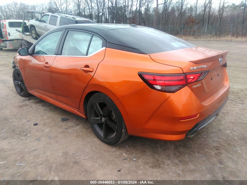 VIN 3N1AB8DV5MY249489 2021 NISSAN SENTRA SR XTRONIC CVT