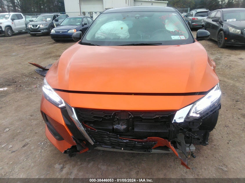 VIN 3N1AB8DV5MY249489 2021 NISSAN SENTRA SR XTRONIC CVT