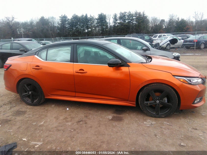VIN 3N1AB8DV5MY249489 2021 NISSAN SENTRA SR XTRONIC CVT