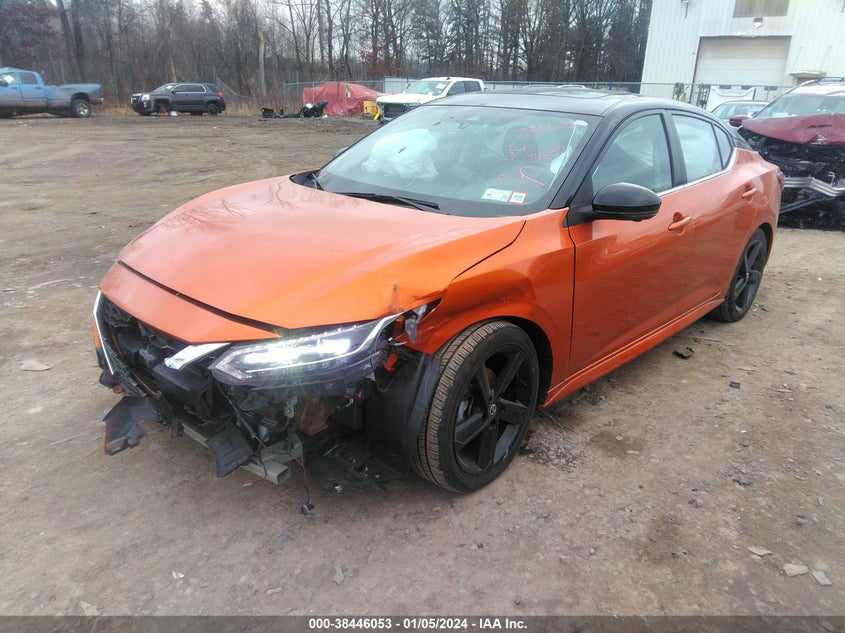 VIN 3N1AB8DV5MY249489 2021 NISSAN SENTRA SR XTRONIC CVT