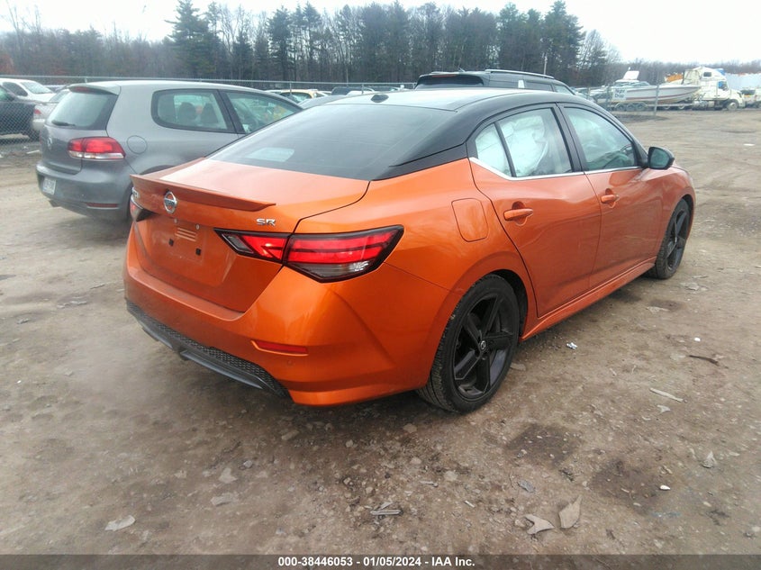 VIN 3N1AB8DV5MY249489 2021 NISSAN SENTRA SR XTRONIC CVT