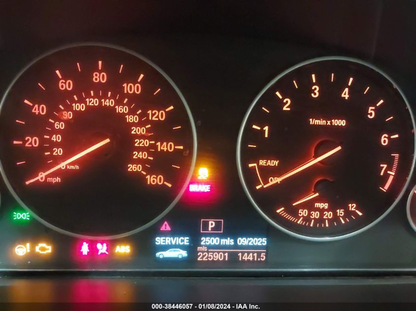 2013 BMW 320I XDRIVE - WBA3C3C55DF982234