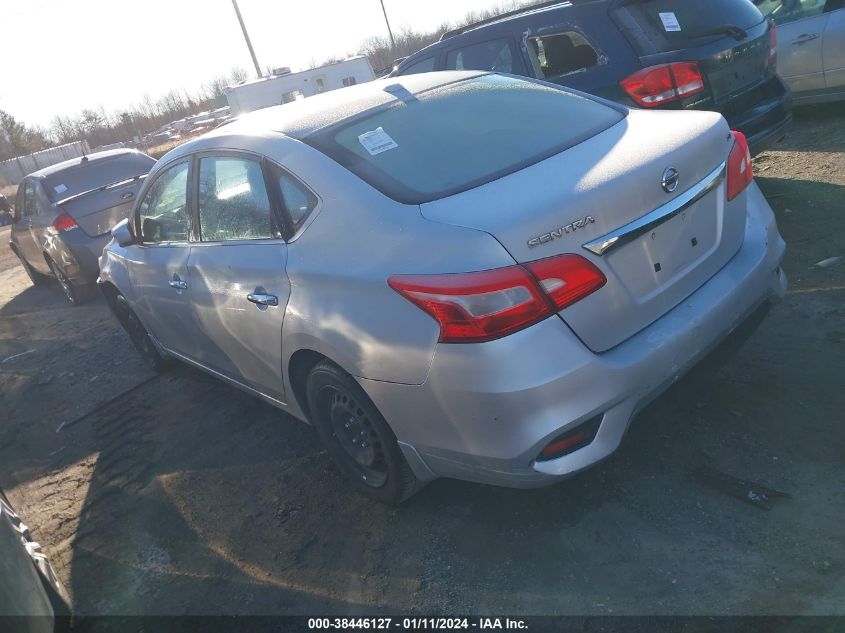 2016 NISSAN SENTRA S/SV/SR/SL - 3N1AB7AP4GY281371