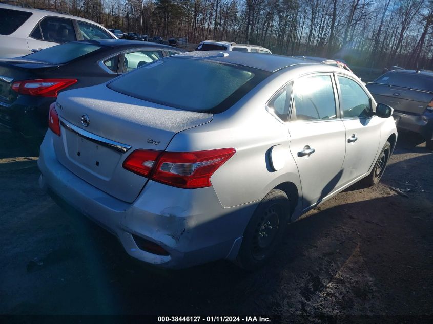 2016 NISSAN SENTRA S/SV/SR/SL - 3N1AB7AP4GY281371