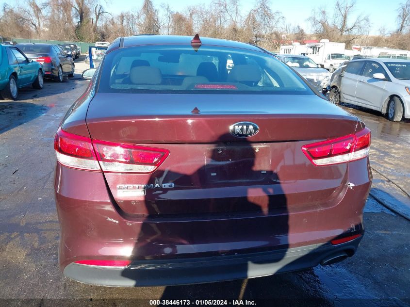 2018 KIA OPTIMA LX - 5XXGT4L3XJG220653