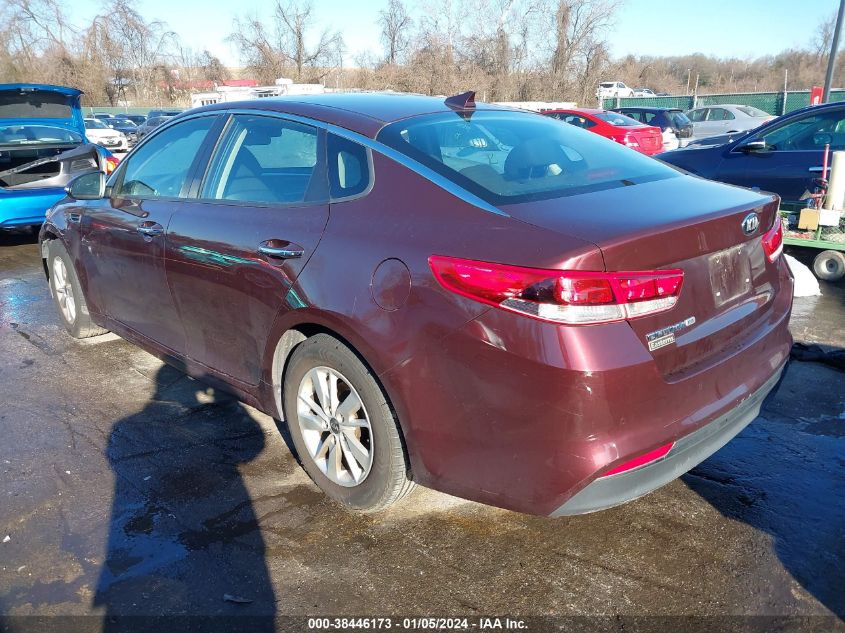 2018 KIA OPTIMA LX - 5XXGT4L3XJG220653
