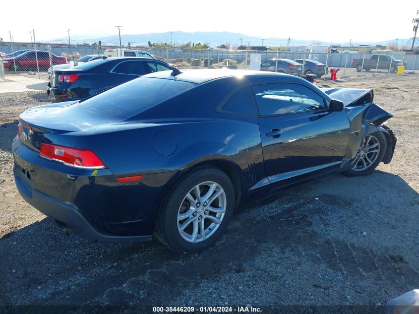 2015 CHEVROLET CAMARO 1LS - 2G1FA1E38F9298689