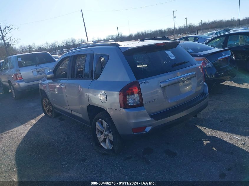 2016 JEEP COMPASS LATITUDE - 1C4NJDEB8GD808751