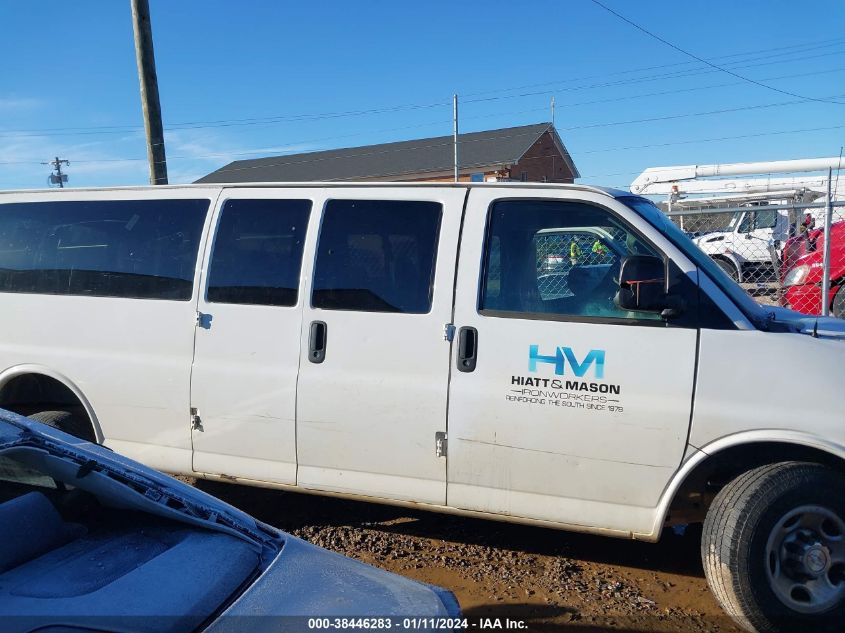 2018 CHEVROLET EXPRESS 3500 LT 1GAZGPFG7J1309713