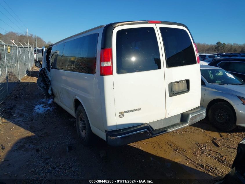 2018 CHEVROLET EXPRESS 3500 LT 1GAZGPFG7J1309713