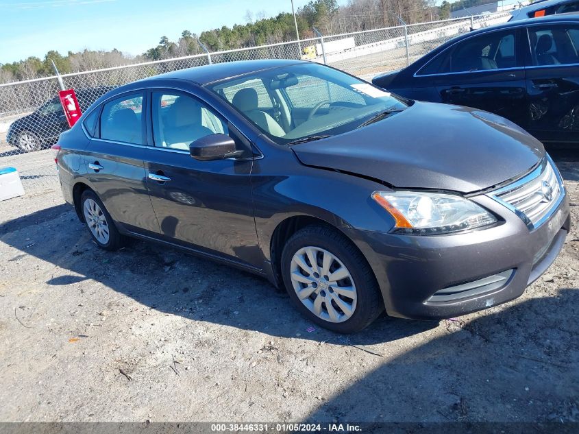 2014 NISSAN SENTRA S/SV/SR/SL - 3N1AB7AP8EY295951