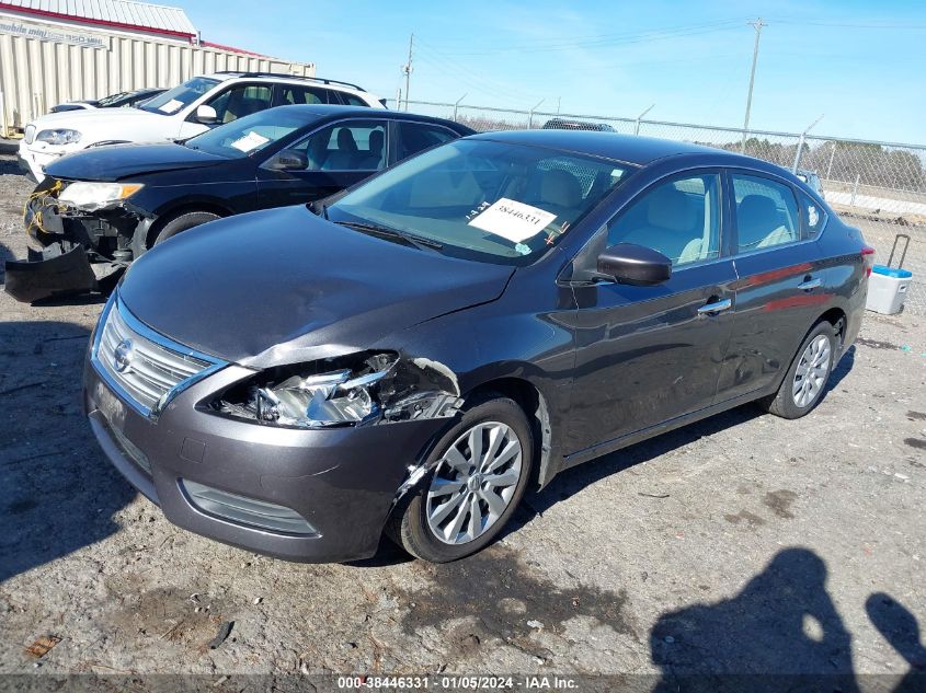 2014 NISSAN SENTRA S/SV/SR/SL - 3N1AB7AP8EY295951