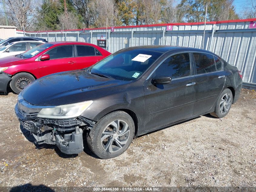 2016 HONDA ACCORD LX - 1HGCR2F32GA197890