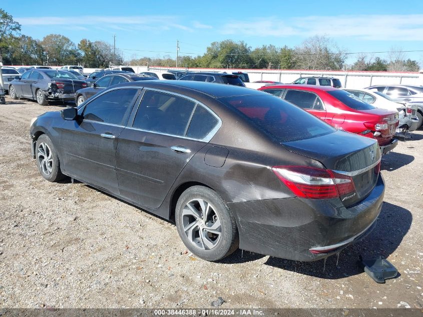 2016 HONDA ACCORD LX - 1HGCR2F32GA197890