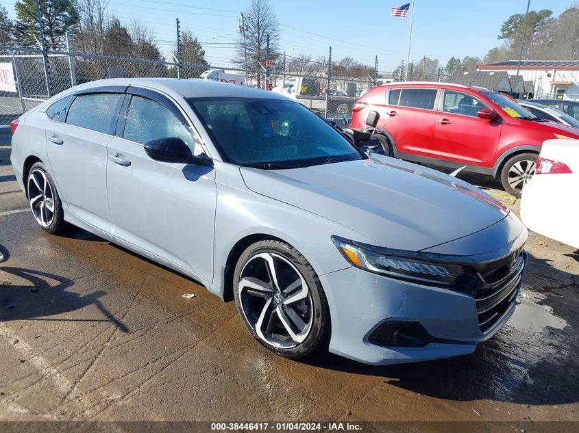 VIN 1HGCV1F41NA011929 2022 HONDA ACCORD SPORT SPECIAL EDITION