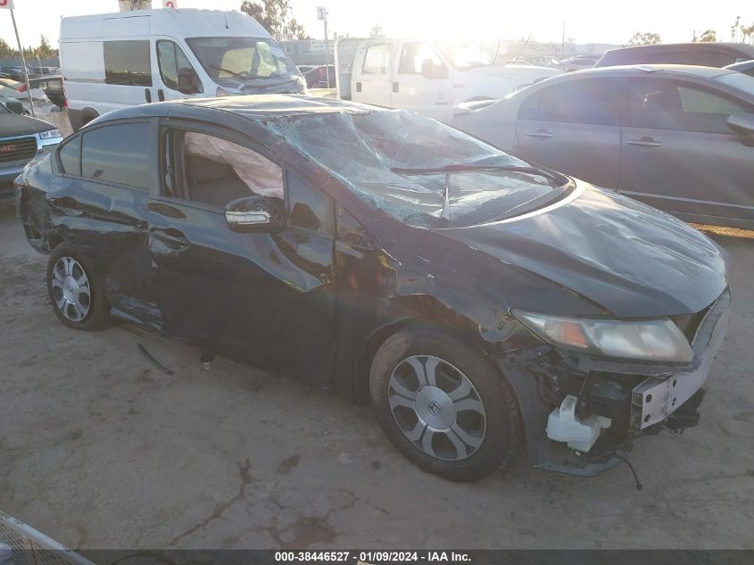 2013 HONDA CIVIC HYBRID - 19XFB4F31DE203845