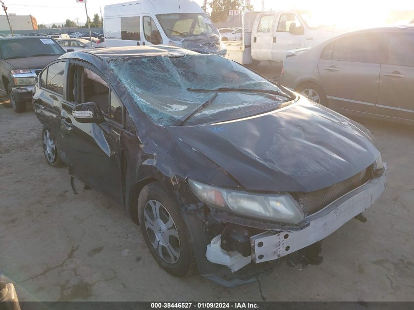 2013 HONDA CIVIC HYBRID - 19XFB4F31DE203845