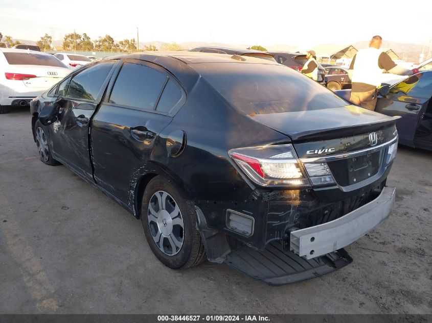 2013 HONDA CIVIC HYBRID - 19XFB4F31DE203845