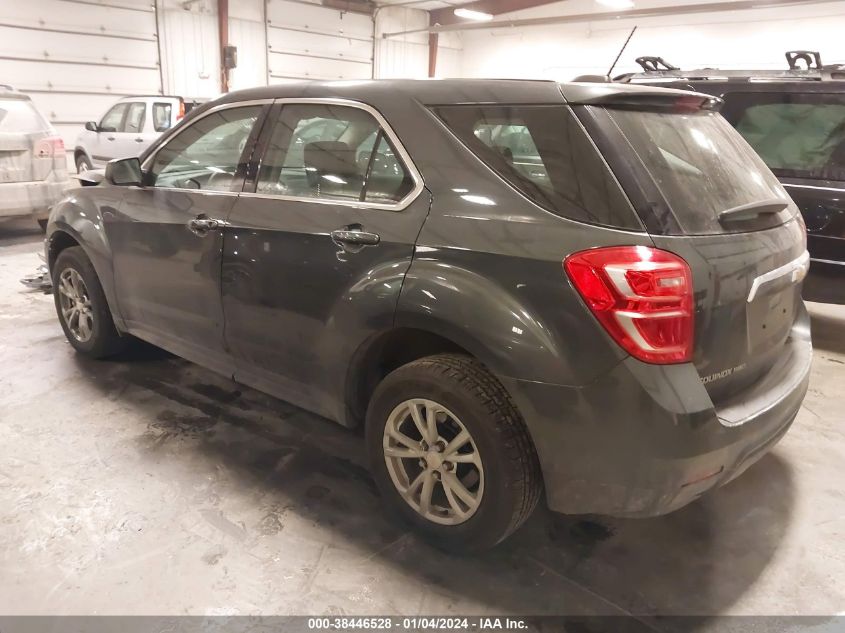 2017 CHEVROLET EQUINOX LS - 2GNFLEEK4H6192249