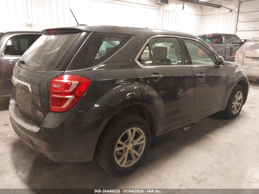2017 CHEVROLET EQUINOX LS - 2GNFLEEK4H6192249