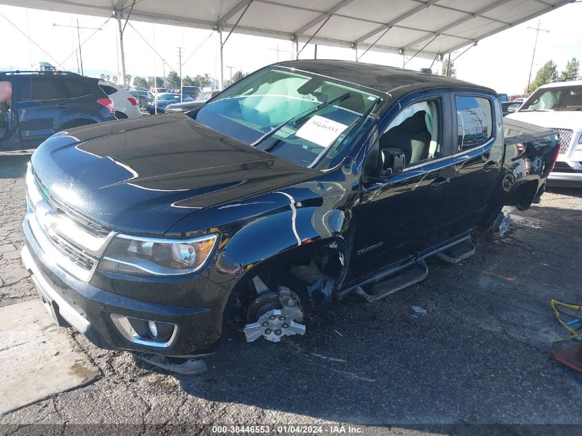 2019 CHEVROLET COLORADO LT - 1GCGSCEN8K1162597