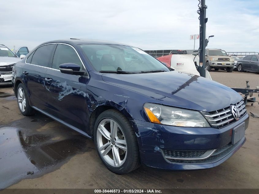 2015 VOLKSWAGEN PASSAT 2.0L TDI SE - 1VWBV7A31FC061275