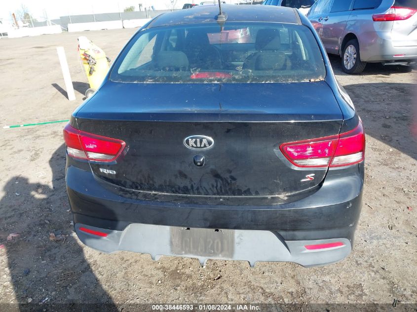 2018 KIA RIO S - 3KPA24AB9JE061488