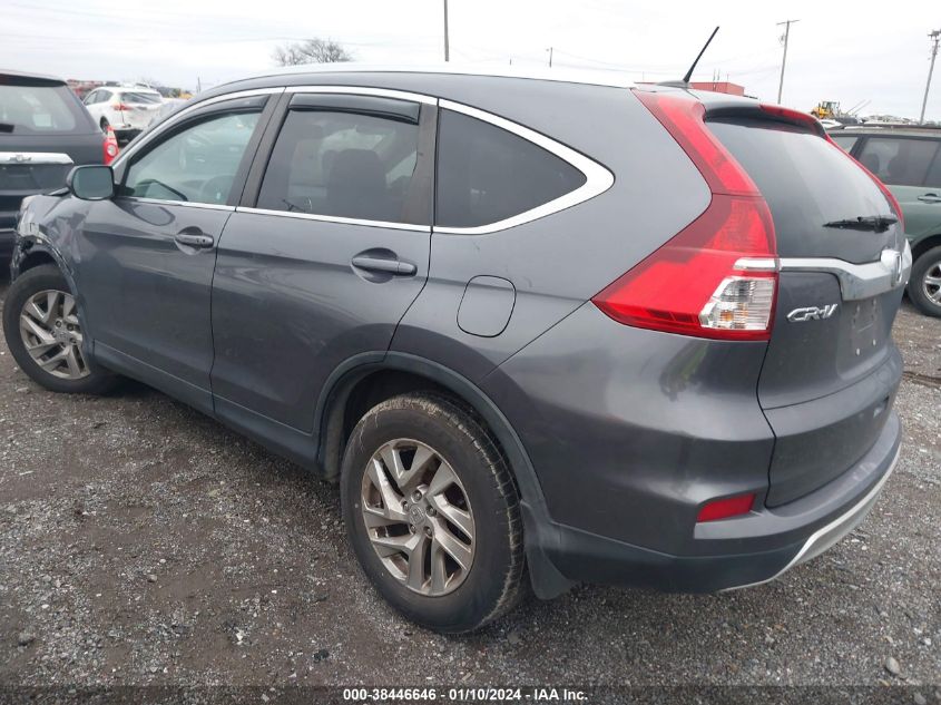 2015 HONDA CR-V EXL - 5J6RM4H75FL098786