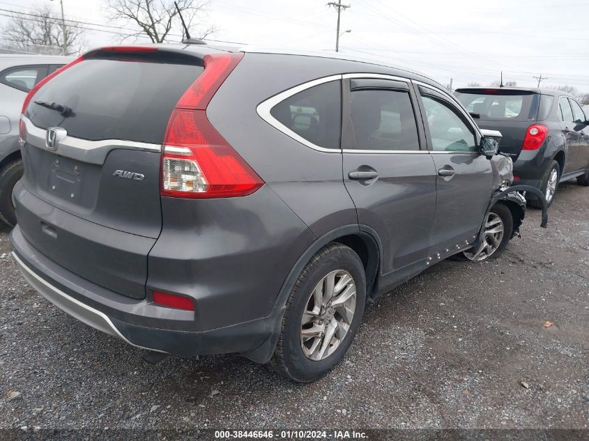 2015 HONDA CR-V EXL - 5J6RM4H75FL098786