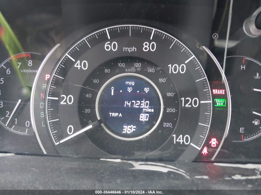 2015 HONDA CR-V EXL - 5J6RM4H75FL098786