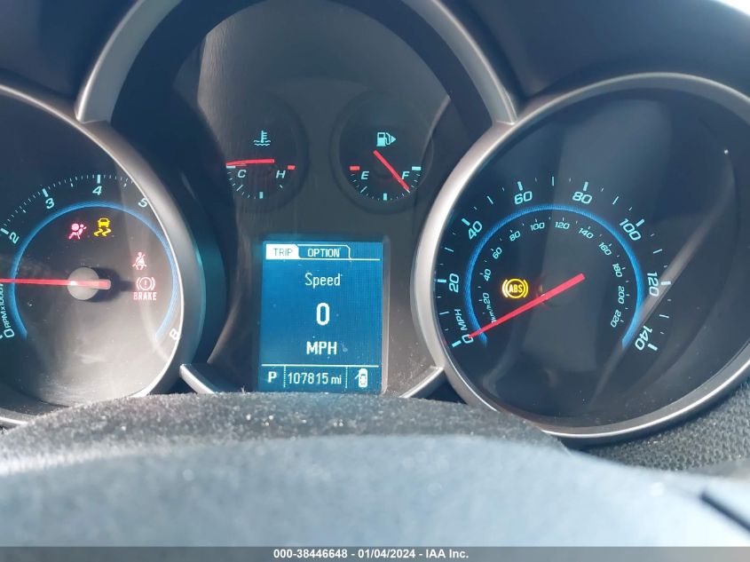 2014 CHEVROLET CRUZE LT - 1G1PC5SB8E7341851