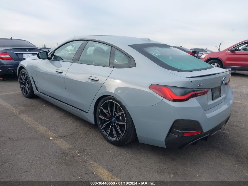 2023 BMW I4 M50 WBY33AW0XPFP07906