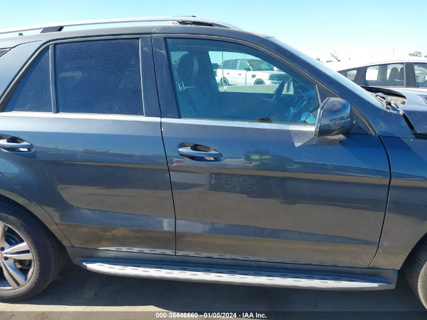 2015 MERCEDES-BENZ ML 350 4JGDA5JB4FA607044