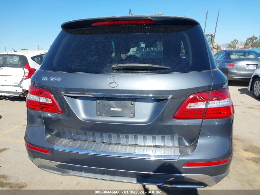 2015 MERCEDES-BENZ ML 350 4JGDA5JB4FA607044