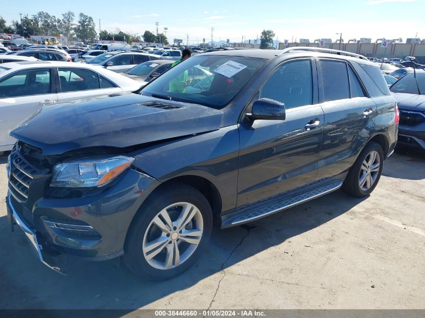 2015 MERCEDES-BENZ ML 350 4JGDA5JB4FA607044