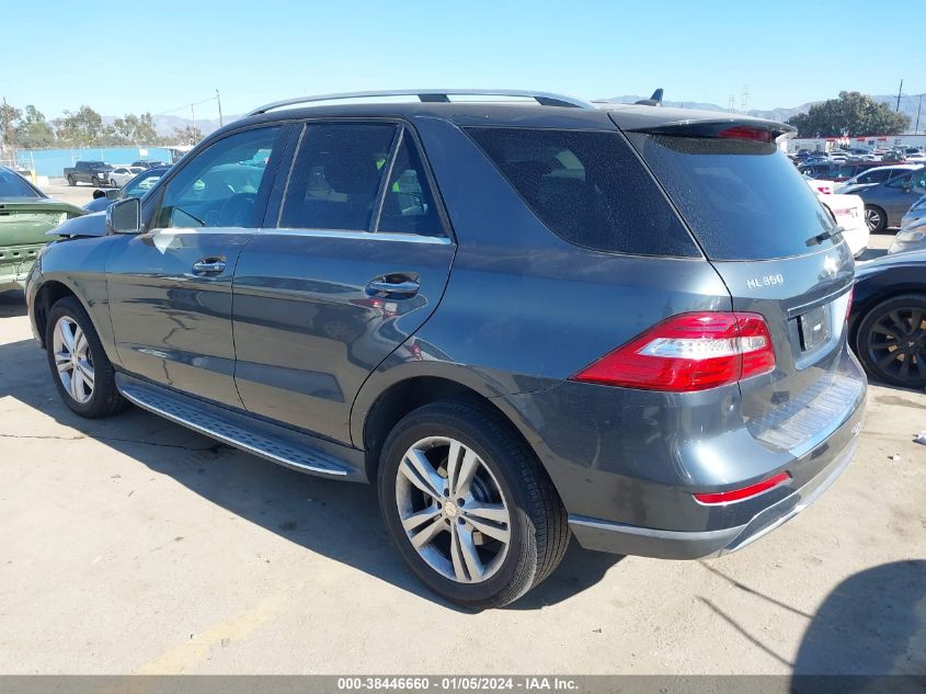 2015 MERCEDES-BENZ ML 350 4JGDA5JB4FA607044