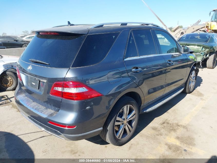 2015 MERCEDES-BENZ ML 350 4JGDA5JB4FA607044