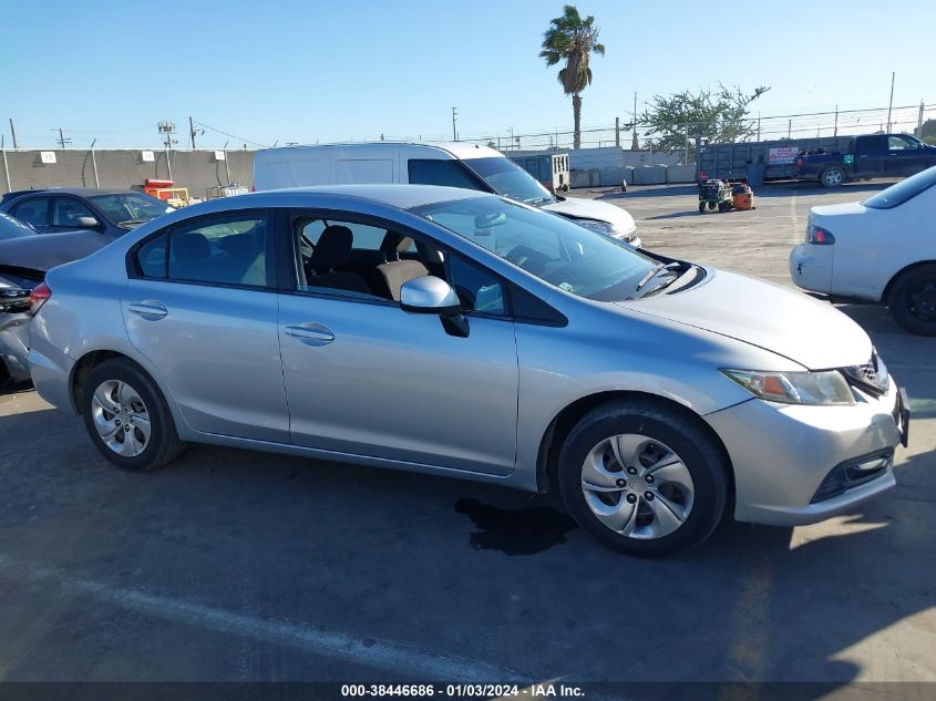 2013 HONDA CIVIC LX - 19XFB2F52DE223771