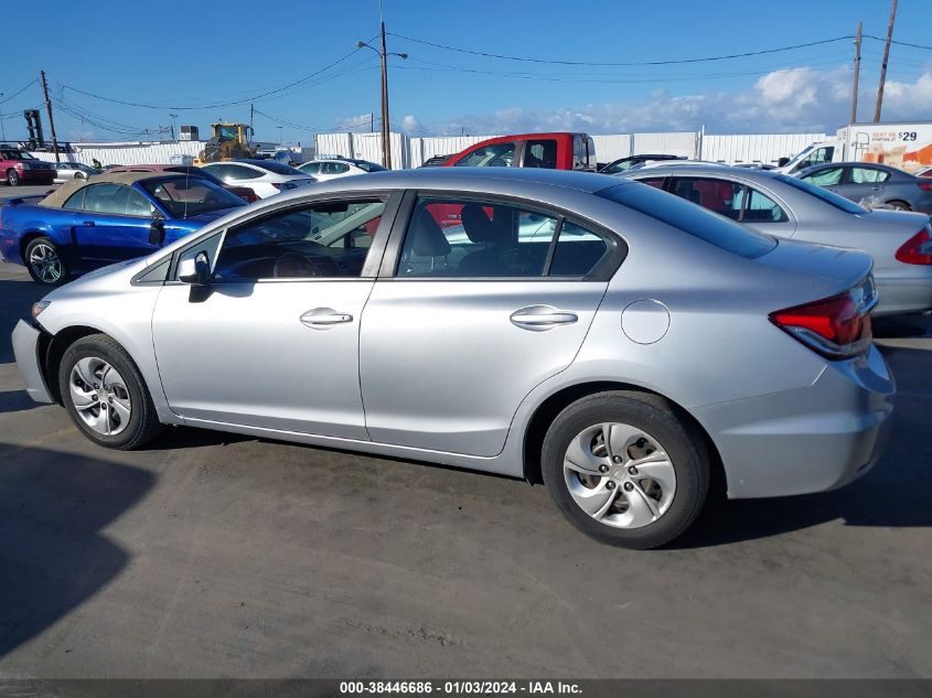 2013 HONDA CIVIC LX - 19XFB2F52DE223771