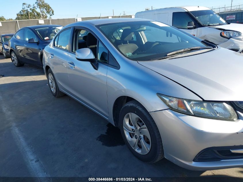 2013 HONDA CIVIC LX - 19XFB2F52DE223771