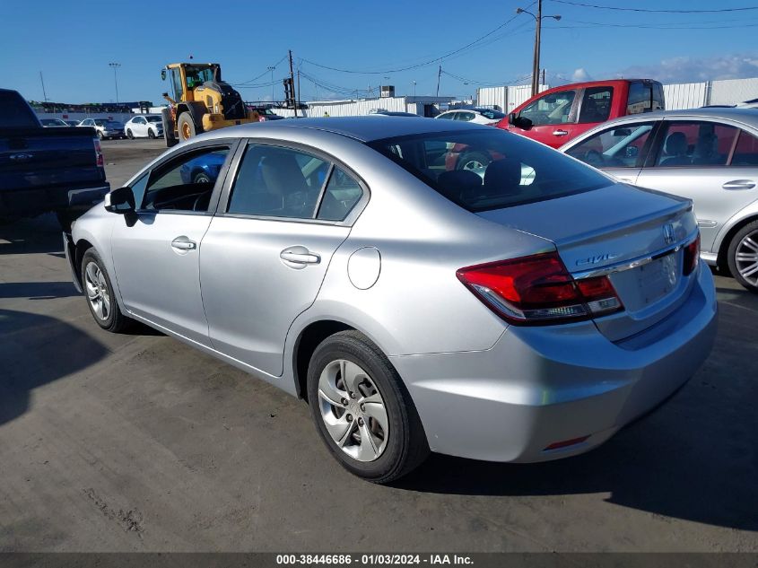 2013 HONDA CIVIC LX - 19XFB2F52DE223771
