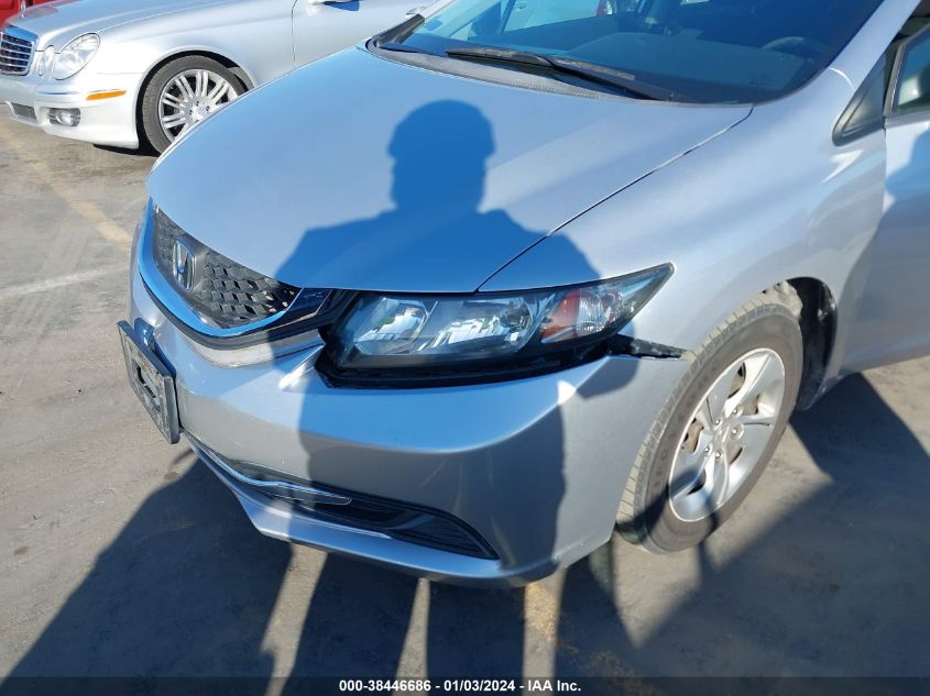 2013 HONDA CIVIC LX - 19XFB2F52DE223771