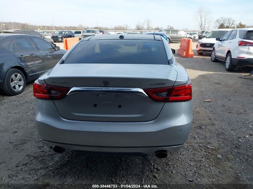 2016 NISSAN MAXIMA 3.5 PLATINUM - 1N4AA6AP1GC429100