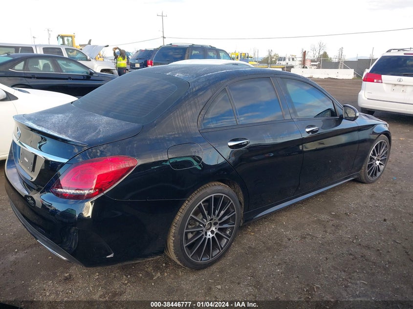 VIN W1KWF8DB6MR646086 2021 MERCEDES-BENZ C 300 300