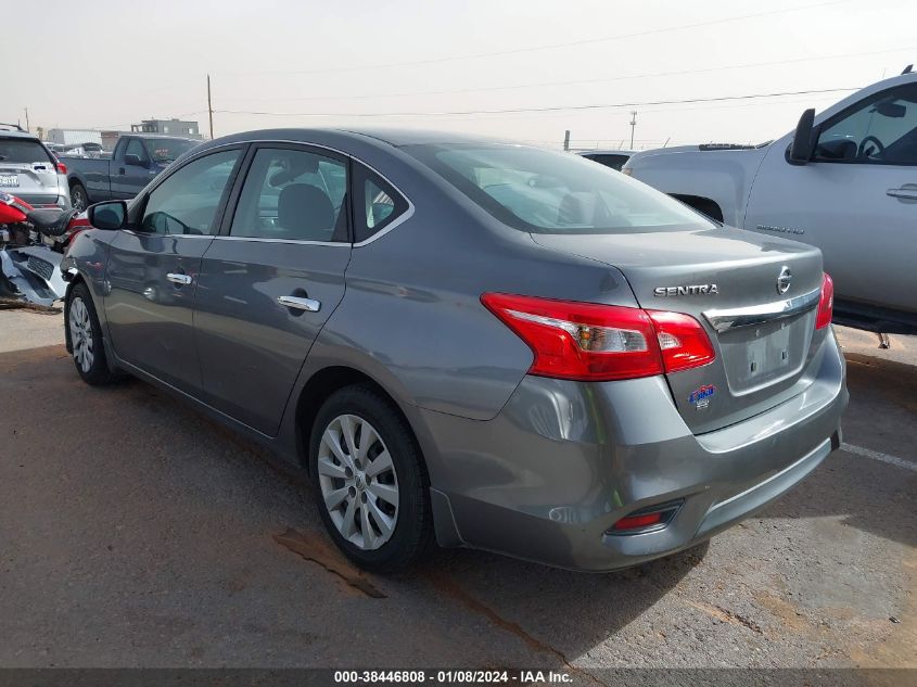 2016 NISSAN SENTRA S/SV/SR/SL - 3N1AB7AP1GY320806