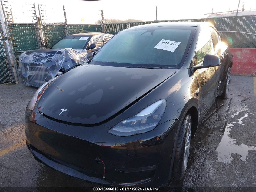 2023 TESLA MODEL Y AWD/LONG RANGE DUAL MOTOR ALL-WHEEL DRIVE - 7SAYGDEE2PA162833