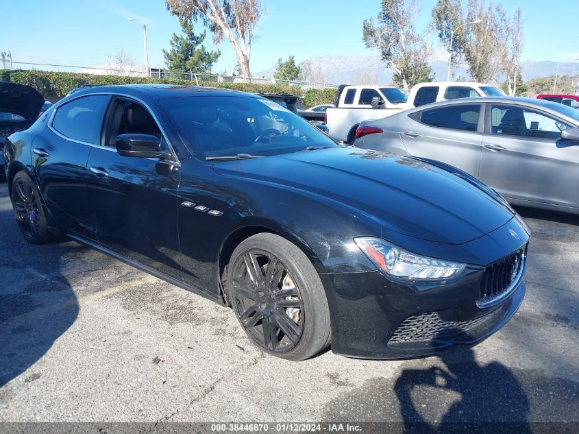 2015 MASERATI GHIBLI - ZAM57XSA6F1151648