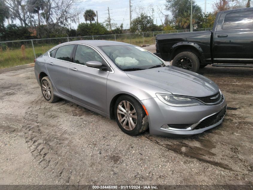 2015 CHRYSLER 200 LIMITED - 1C3CCCAB2FN708143