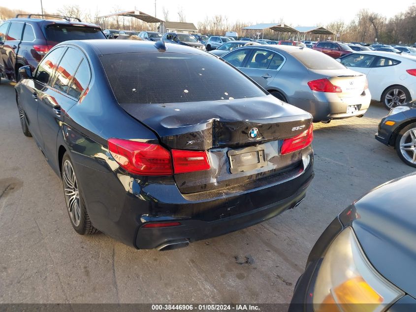 2018 BMW 530I XDRIVE WBAJA7C51JWA71076
