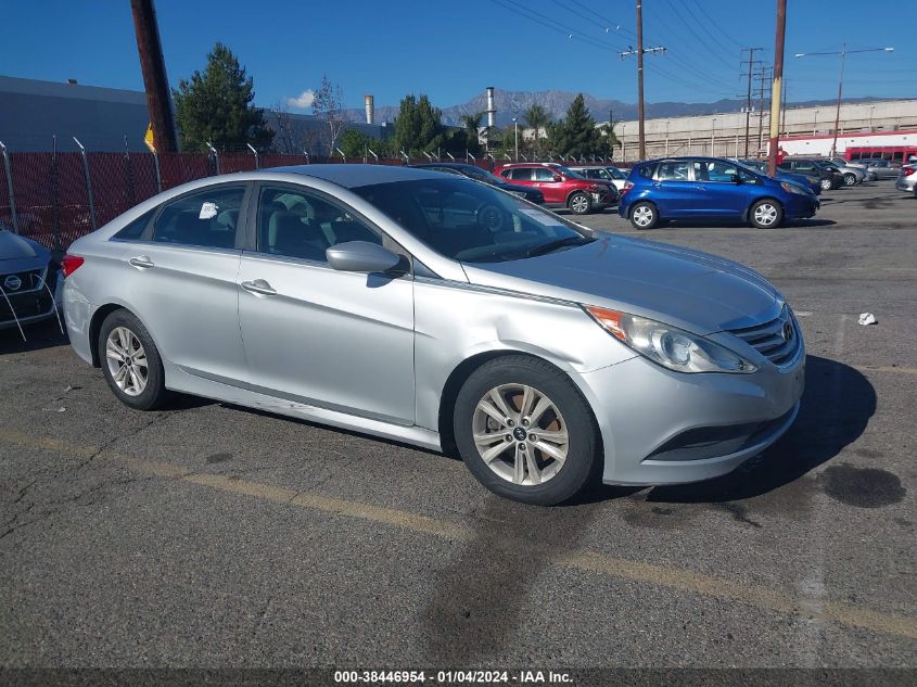 2014 HYUNDAI SONATA GLS - 5NPEB4ACXEH842368